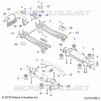 SIEGE MOUNTING, FRONT