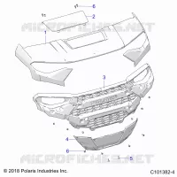 CAPOT AND FRONT FASCIA