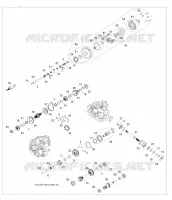 SYSTÈME DE TRANSMISSION, PONT PRINCIPAL INTERNALS