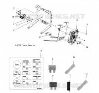 BOITIER DE FUSIBLES ET SUPPORT