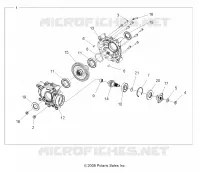 SYSTÈME DE TRANSMISSION, PONT ARRIERE INTERNALS