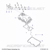 ENGINE, COUVERCLE SOUPAPE