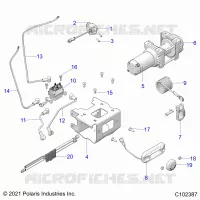 CHASSIS, TREUIL