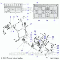 ELECTRICITE, WIRE HARNESS, CHASSIS