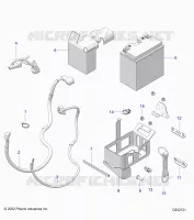 ELECTRICITE, BATTERY/BOX AND CABLES