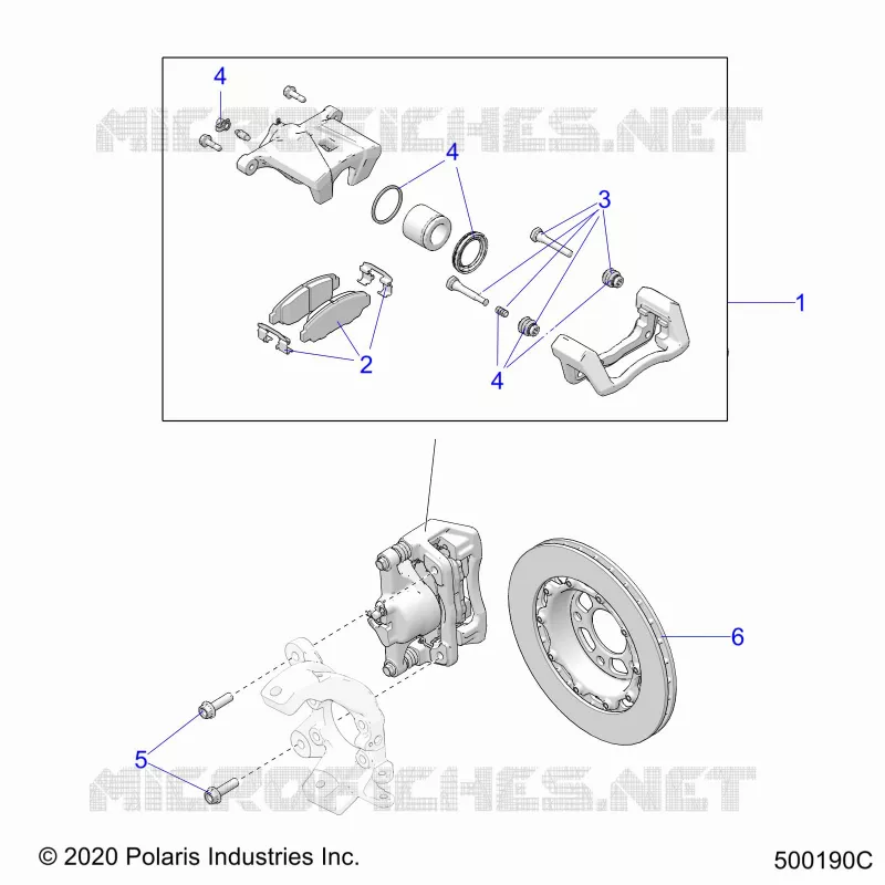 BRAKES, ETRIER DE FREIN AVANT