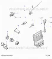 ELECTRICITE, SWITCHES, SENSORS, ECU AND CONTROL MODULES