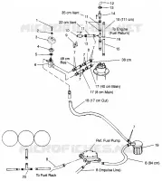 SYSTÈME D'ALIMENTATION SL 900 B964291 and  Intl. SL 900 I964291 (4935583558A010)