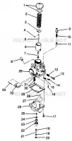 CARBURATEUR LITE GT 0973133 AND EUROPEAN LITE GT E973133 (4938253825C006)