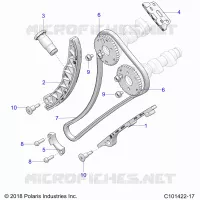 CHAINE DE DISTRIBUTION AND SPROCKET
