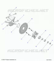 DIRECTION, FRONT HUB AND SPINDLE