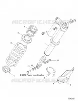 SUSPENSION ARRIERE SHOCK MOUNTING