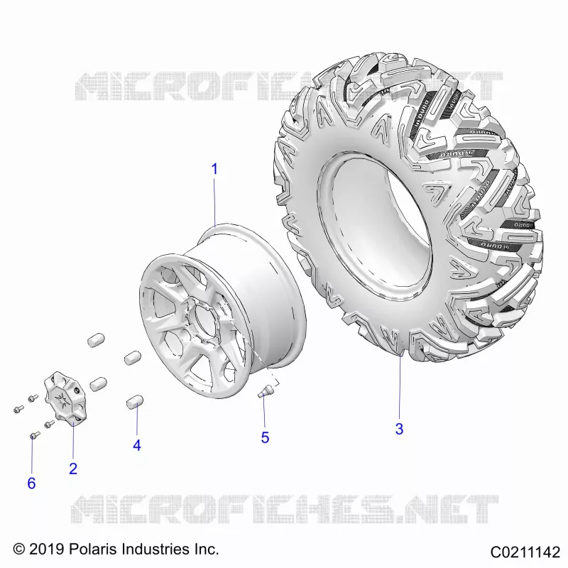 ROUES, REAR