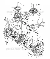 CARTERS MOTEUR AND CYLINDRE  350 2X4-UPDATE (4919821982035A)