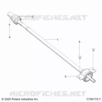 SYSTÃˆME DE TRANSMISSION, REAR PROP SHAFT