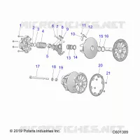 SYSTEME DE TRANSMISSION, CLUTCH, PRIMARY