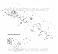 FREIN ARRIERE CALIPER