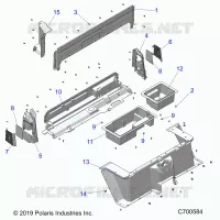 CARROSSERIE ARRIERE CLOSEOFF, AND FENDERS