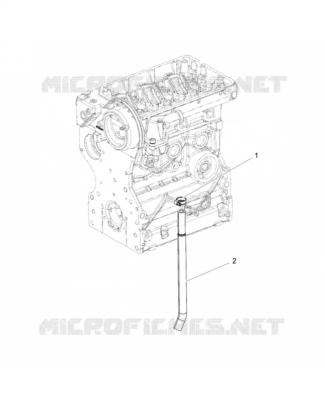 MOTEUR, WATER BLOW BY HOSE