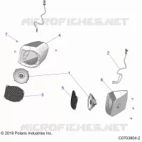 ELECTRICITE, AUDIO, FRONT SPEAKER