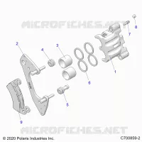 FREIN AVANT CALIPER