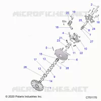 SYSTÃˆME DE TRANSMISSION, PRIMARY CLUTCH