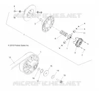 SYSTÈME DE TRANSMISSION, SECONDARY CLUTCH