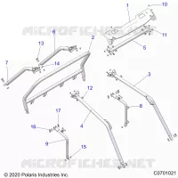 CHASSIS, CAB CADRE