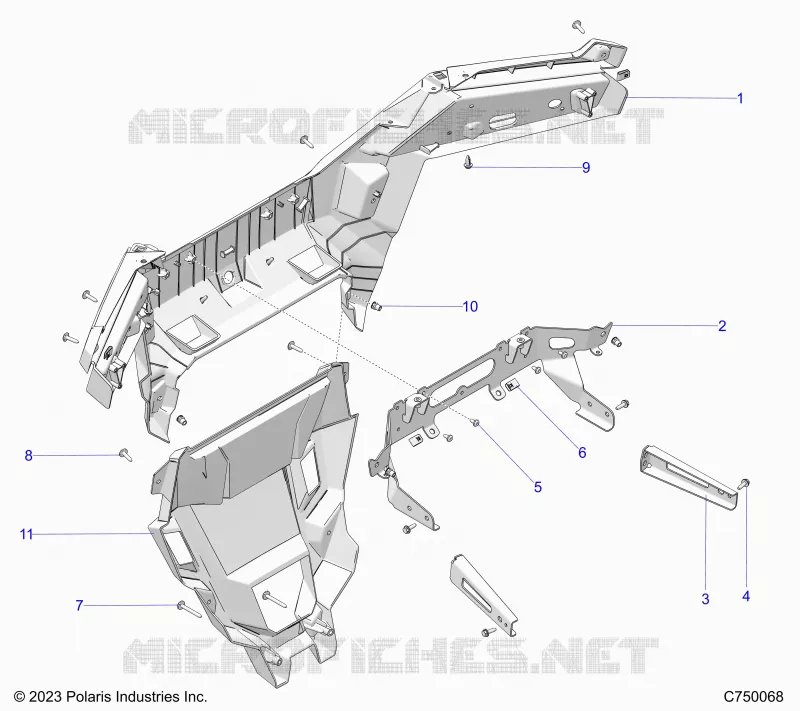 CARROSSERIE ARRIERE BUMPER,