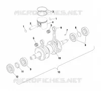 PISTON ET VILEBREQUIN