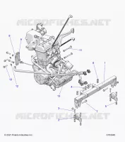 MOTEUR, MOUNTING & LONG BLOCK