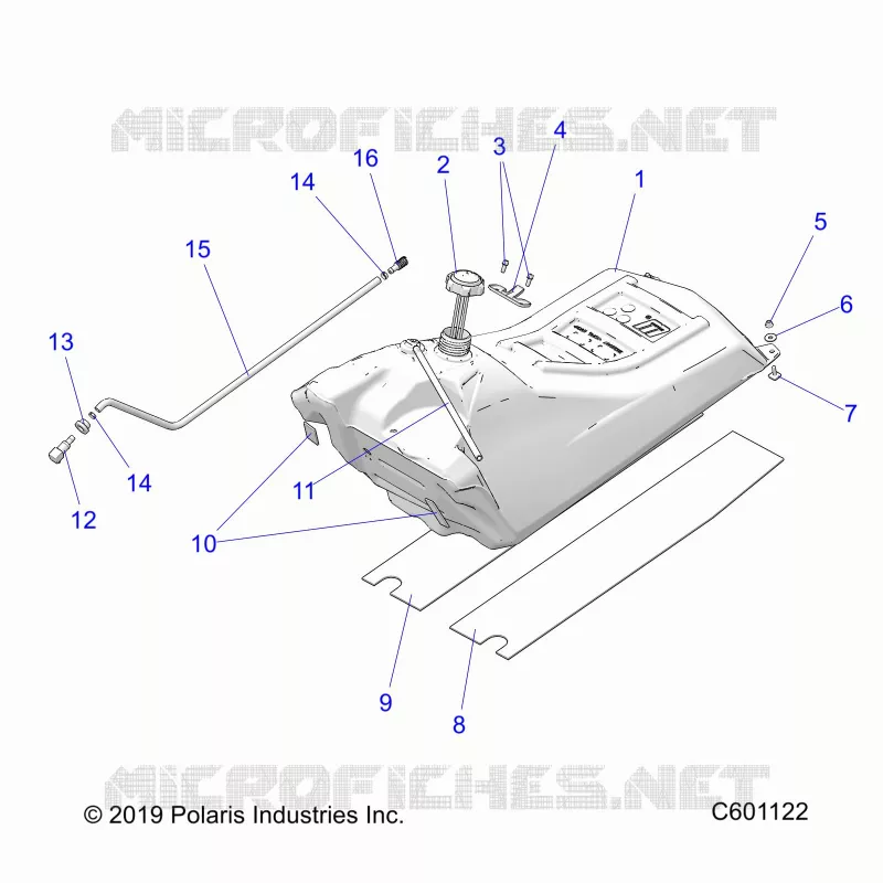 SYSTÃˆME D'ALIMENTATION, FUEL TANK ASM.