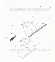 REFROIDISSEMENT PT, CLOSEOFF PANEL AND FOAM