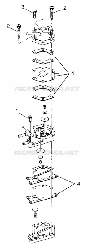 POMPE A CARBURANT  XPLORER 500 W97CD50A (4941354135E001)