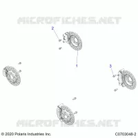 ETRIER DE FREIN MOUNTING AND ROTORS