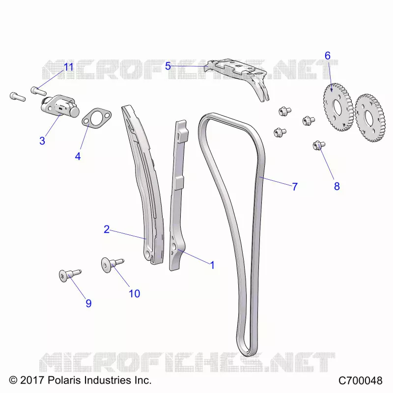 CHAINE DE DISTRIBUTION AND TENSIONER