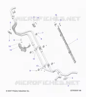 REFROIDISSEMENT, HOSE MOUNTING