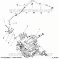 SYSTÃˆME DE TRANSMISSION, MAIN GEARCASE MOUNTING