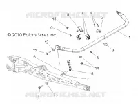BARRE DE TORSION, REAR