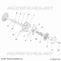 SYSTÃˆME DE TRANSMISSION, PRIMARY CLUTCH