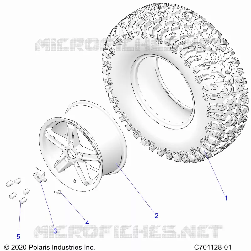 ROUES, FRONT/REAR