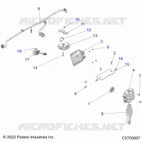 ELECTRICITE, HARNESS COMPONENTS AND RELATED- Z22A5K87A4/A5V87A4 (C0705897)