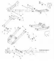 SUSPENSION ARRIERE CONTROL ARMS