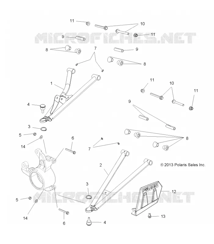 SUSPENSION AVANT A-ARMS