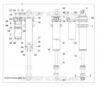 SUSPENSION ARRIERE AMORTISSEUR (7043938)