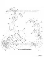 DRIVE TRAIN, COUVERCLE D'EMBRAYAGE AND DUCTING