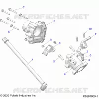 ENGINE, CORPS DE PAPILON AND FUEL RAIL