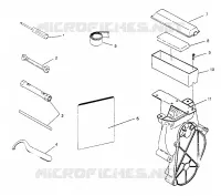 OUTILS  500 EFI 0952774, EFI SKS 0952574,   EFI SKS PT 0952974, and EUROP (4929052905C009)