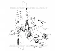 JAMBE DE FORCE AVANT 6x6 400L