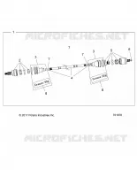 SYSTEME DE TRANSMISSION, FRONT HALF SHAFT